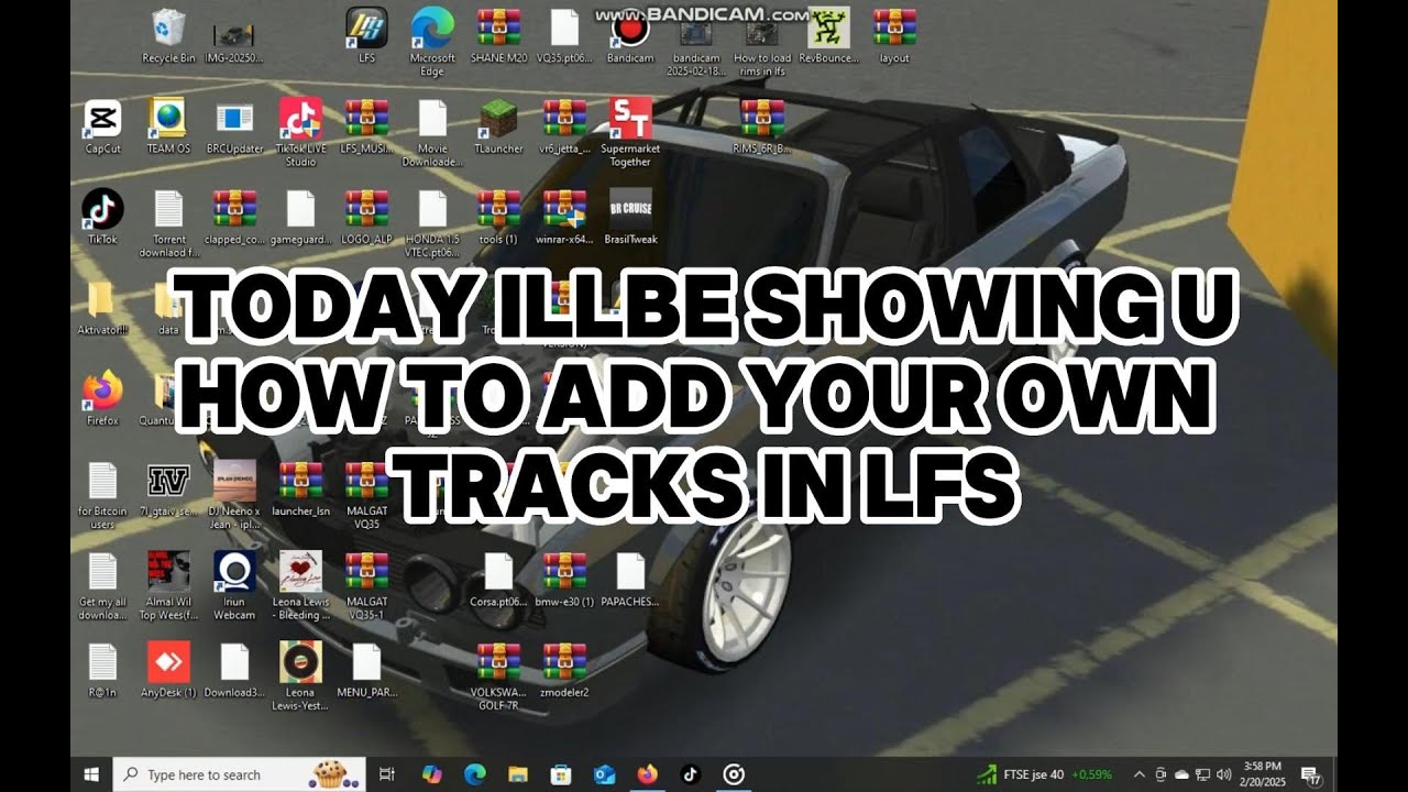 How to add tracks to lfs