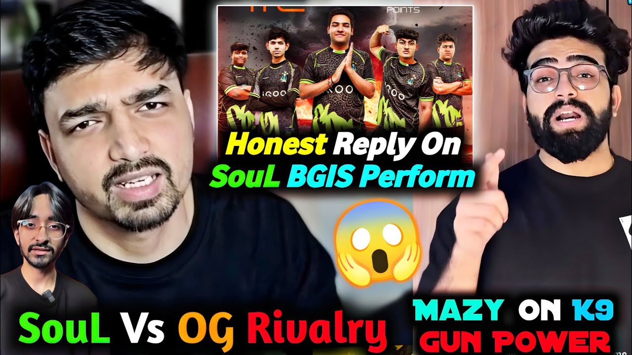 Mazy Honest Reply on SouL Performance & Goblin Mistake😱 Shocked by Legit Knife OG🥵 React SouL vs OG
