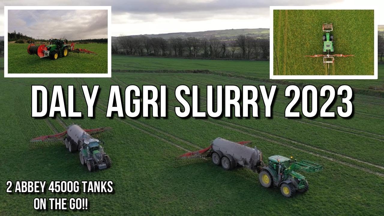 Daly Agri Slurry 2023 ~ 2 ABBEY 4500G TANKS ON THE DRAW!!