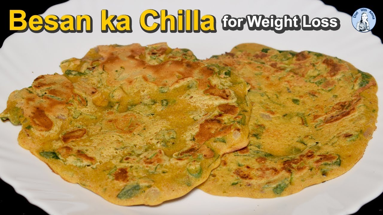 Besan ka Cheela for weight loss | Besan Cheela Recipe | Breakfast Recipe for Weight Loss