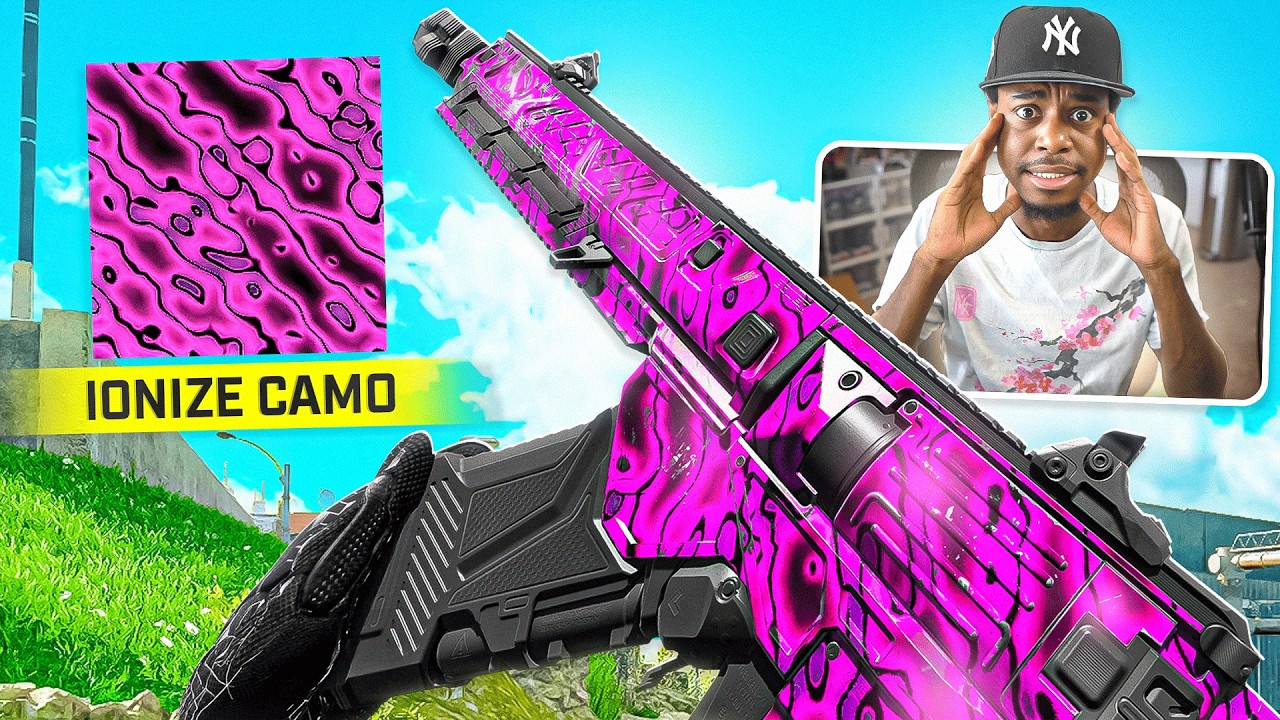 I UNLOCKED the NEW IONIZE CAMO in WARZONE...