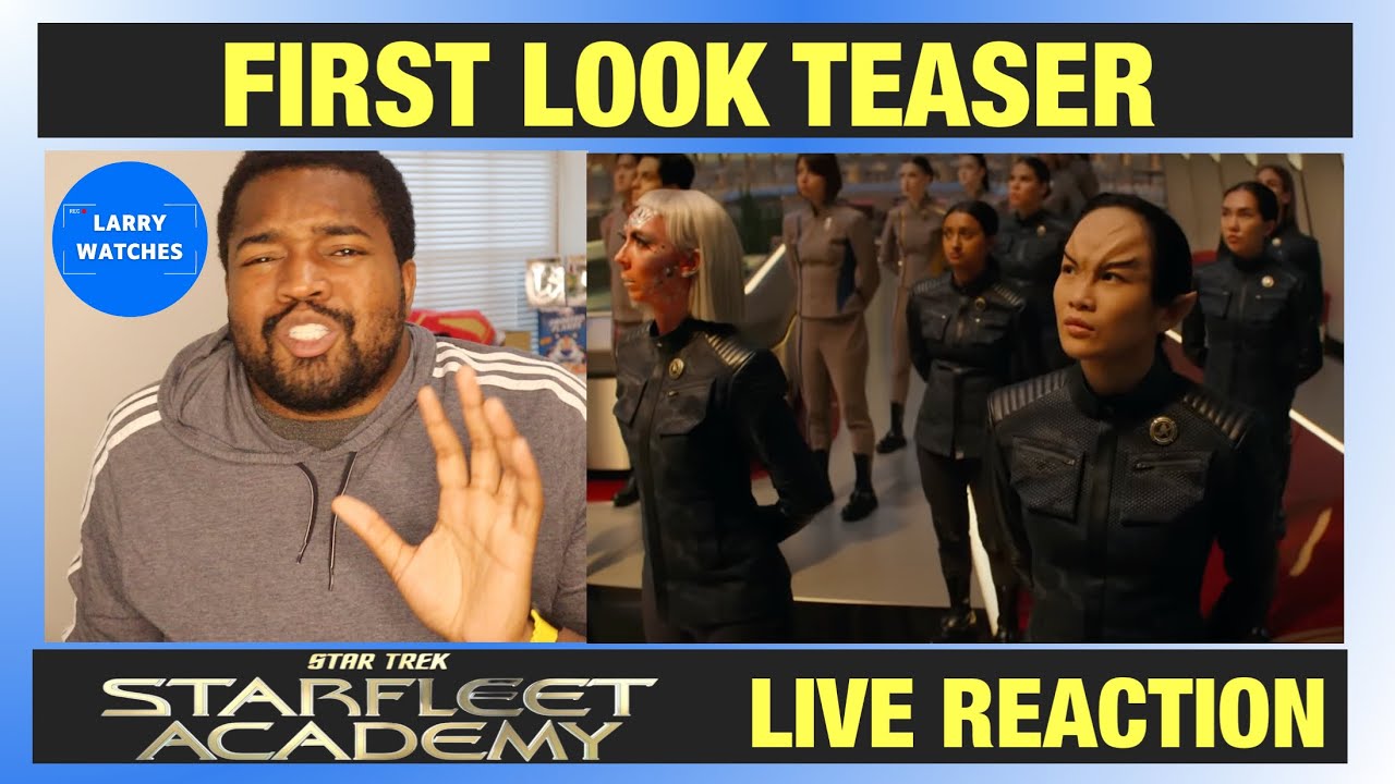 Star Trek: Starfleet Academy - First Look Teaser Trailer - Reaction (Paramount+)