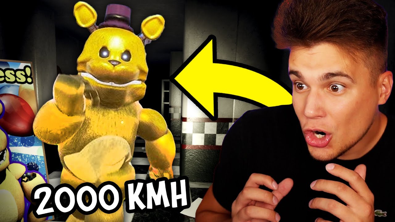 FREDBEAR JEST ULTRASZYBKI I NIE JEST SAM 🐻 *ORYGINALNY FREDBEAR*