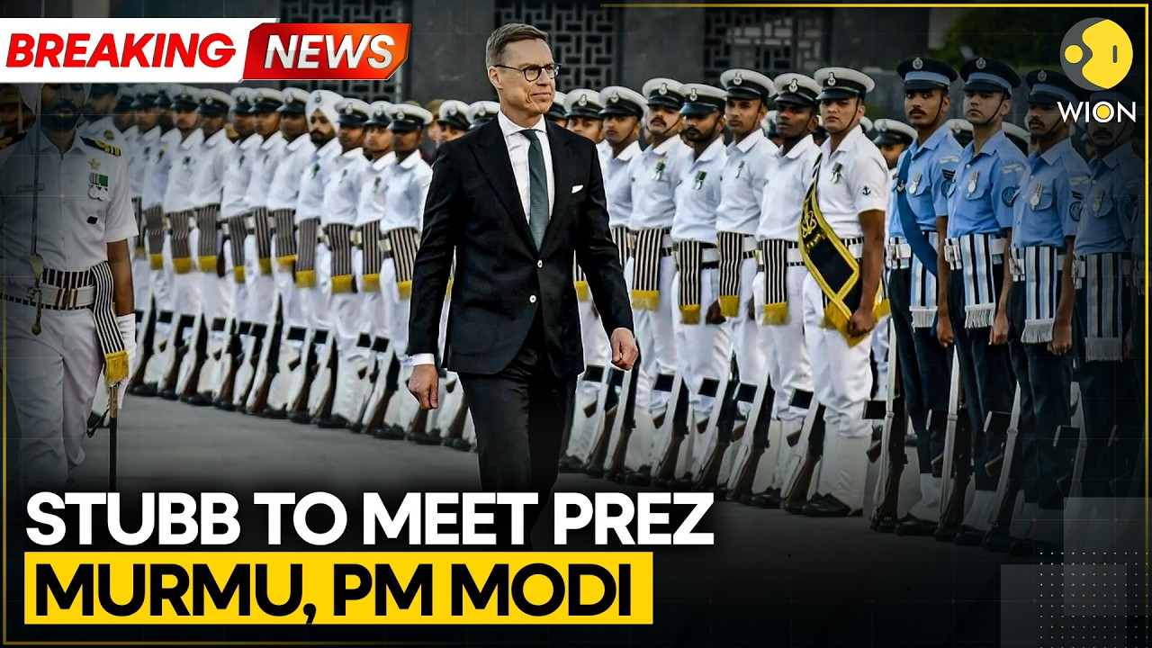 Finnish President in India From March 4-7; Accorded Ceremonial Welcome | WION News