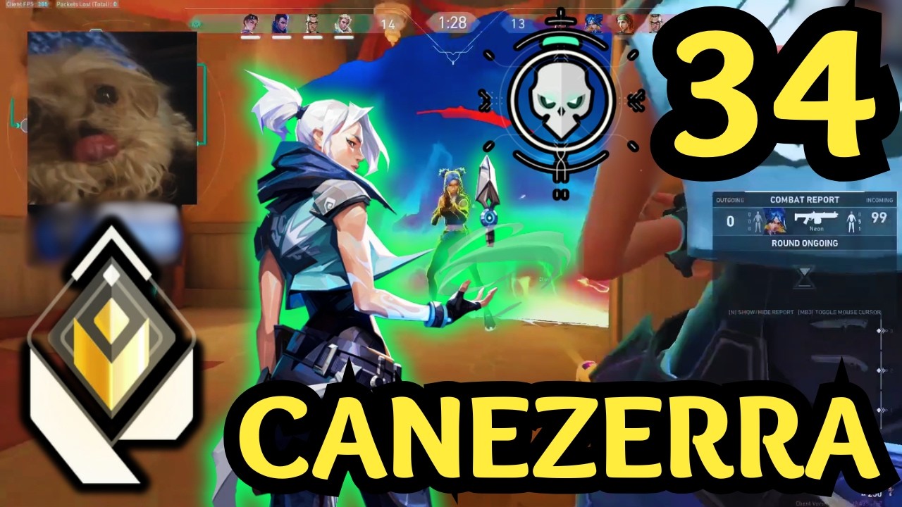 🔥 34 KILLS ?!?! CANEZERRA JETT DOMINATION — Bind MAP 🔥 Valorant VOD