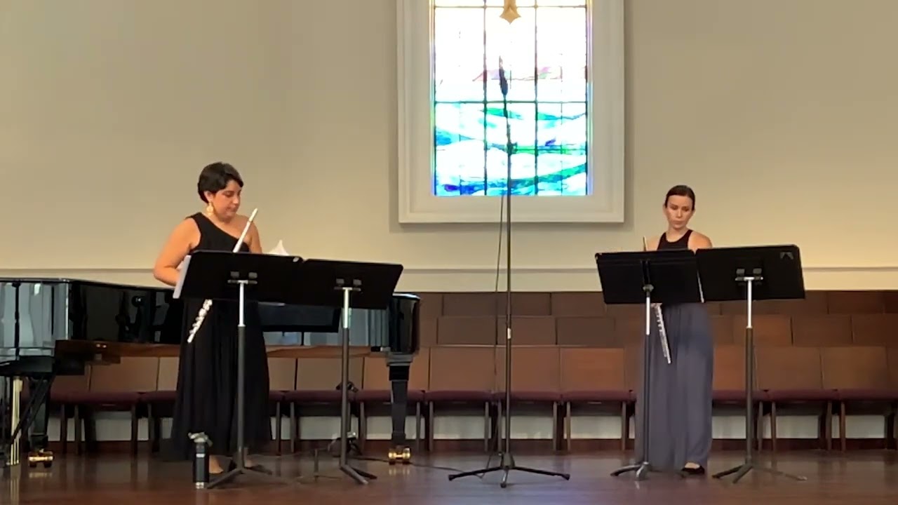 Sonatina for Two Flutes by Shulamit Ran