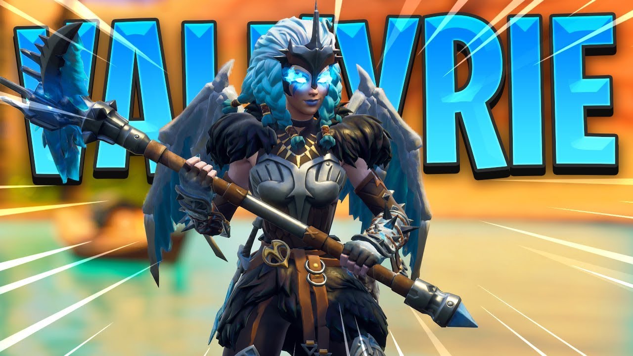 New Fortnite VALKYRIE Skin Gameplay..