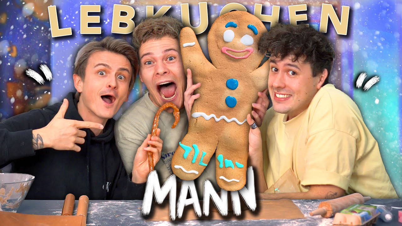 DER GRÖßTE LEBKUCHENMANN DER WELT mit @CrispyRob & @Dima  | Joey's Jungle