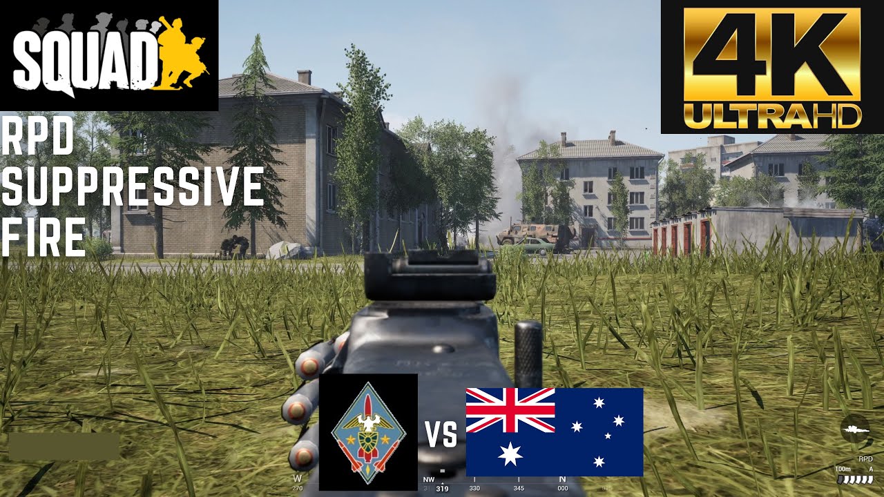 Squad - RPD Suppressive Fire - Narva - (4K)