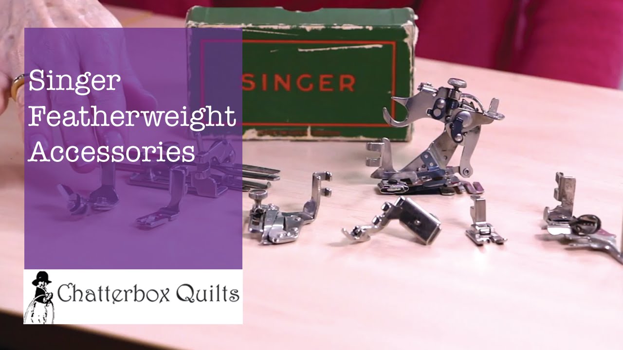 Singer Featherweight Sewing Machine Accessories - Kim's Vintage Sewing Machines 3