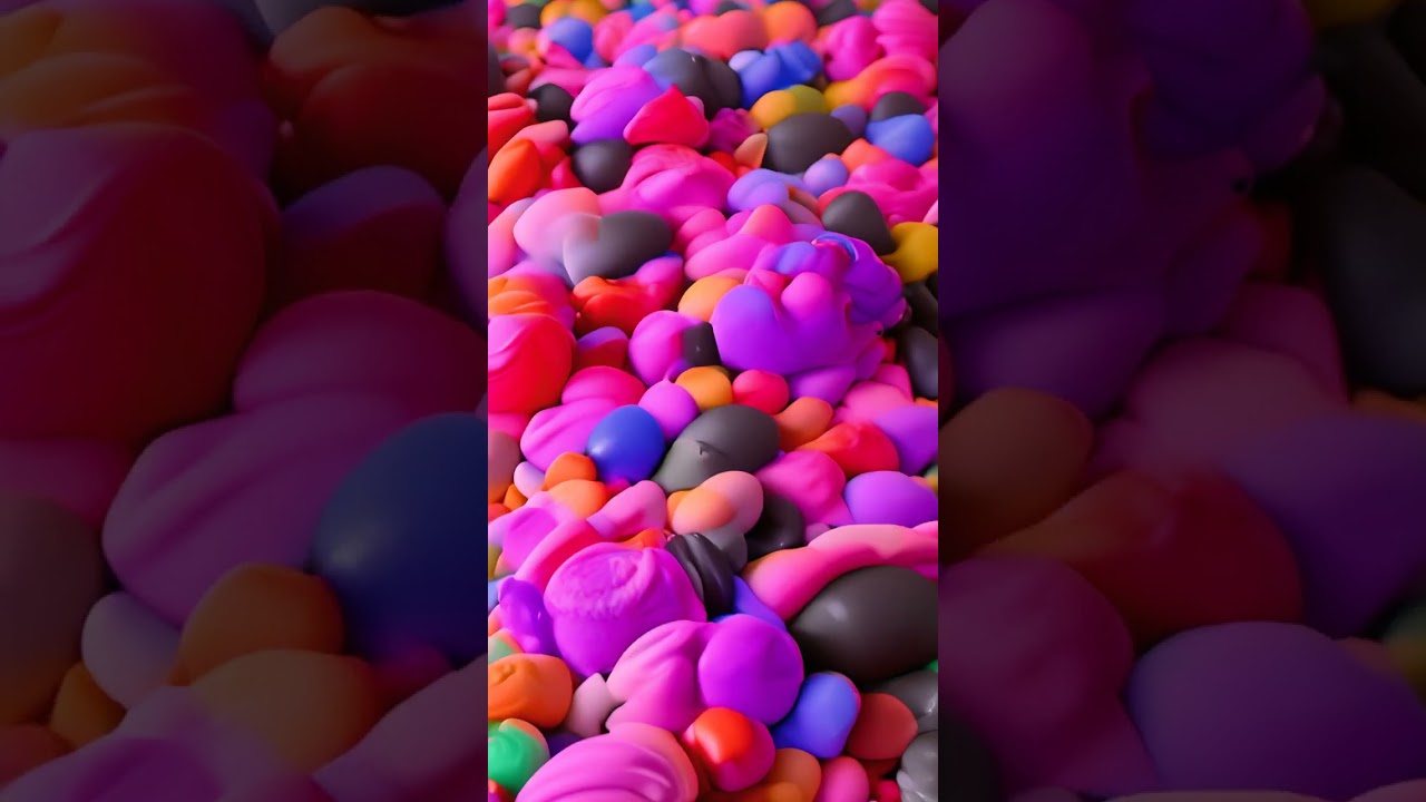 🌈✨#ColorfulRelaxation #SatisfyingShapes #VisualDelight #TouchAndGlide #RelaxingVisuals