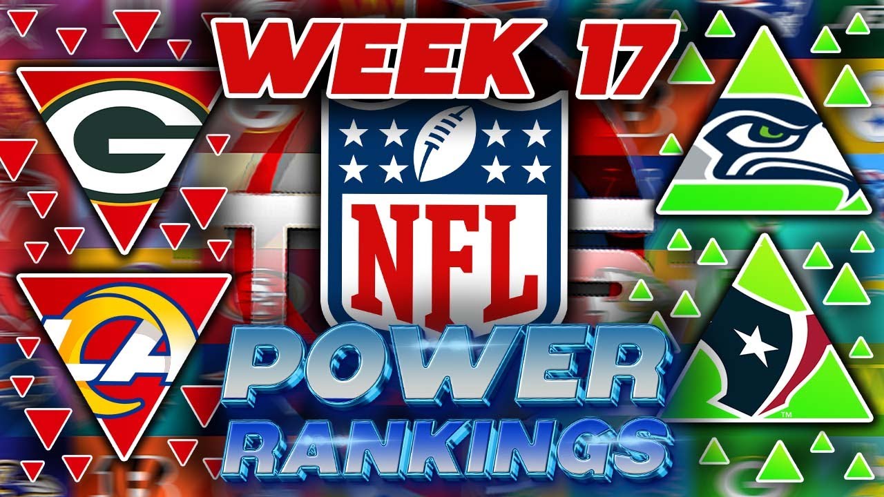 NFL Week 17 Power Rankings 2025 &ndash; A New #1 After A Crazy Week Across The League!