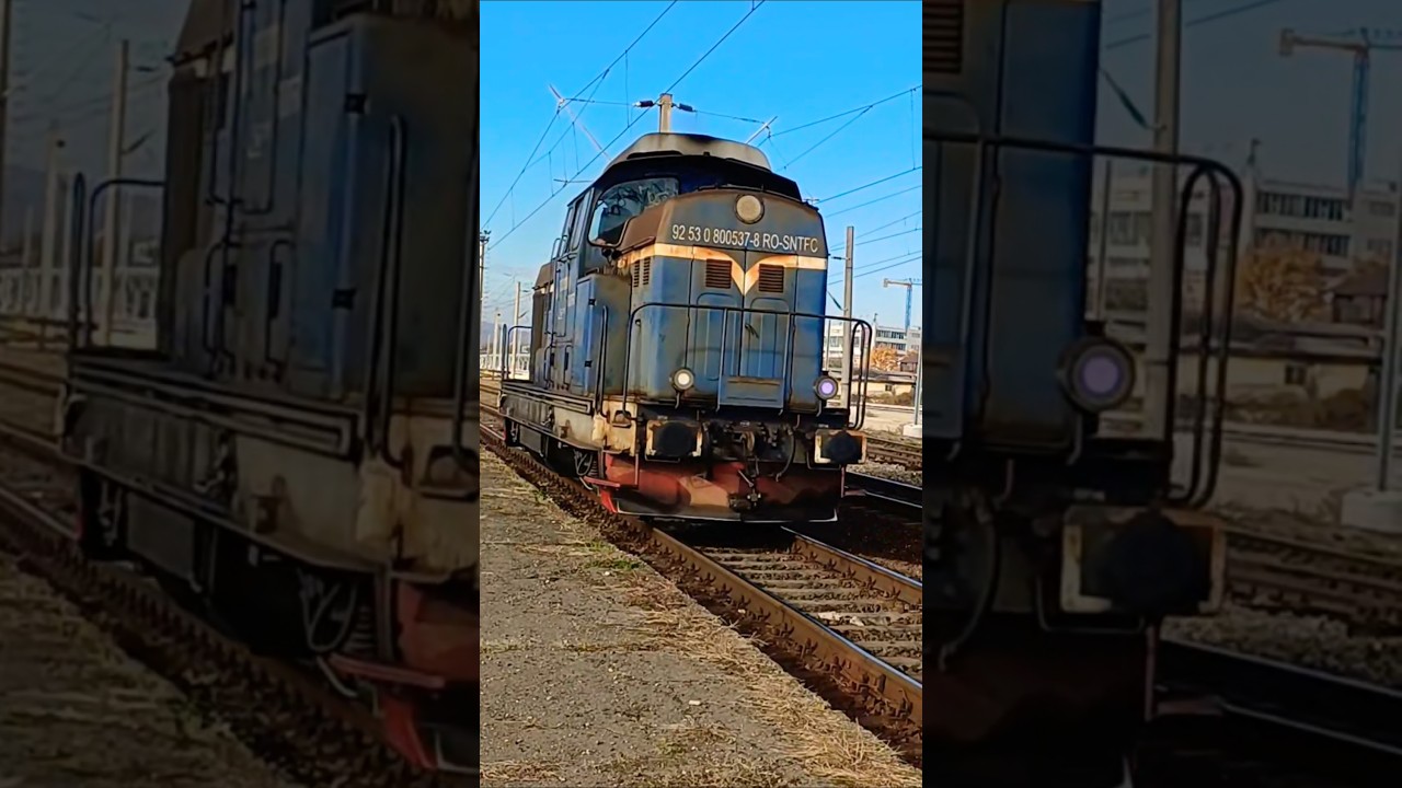 LDH1250 Locomotive #cfrcalatori #locomotive #diesel #locomotiva #tren #ldegm #ldh #cluj #shorts #cfr