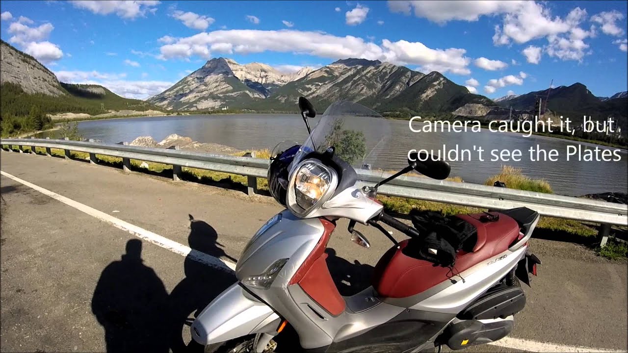 Piaggio BV 350 Banff Day Trip