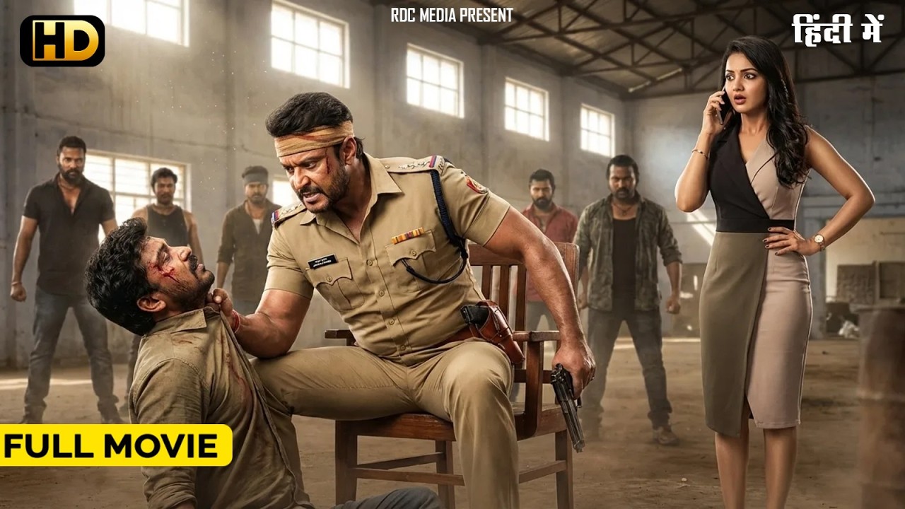 New Superhit Hindi Dubbed Blockbuster Action Movie Full HD 1080p | Darshan, Shanvi Srivastava Movie