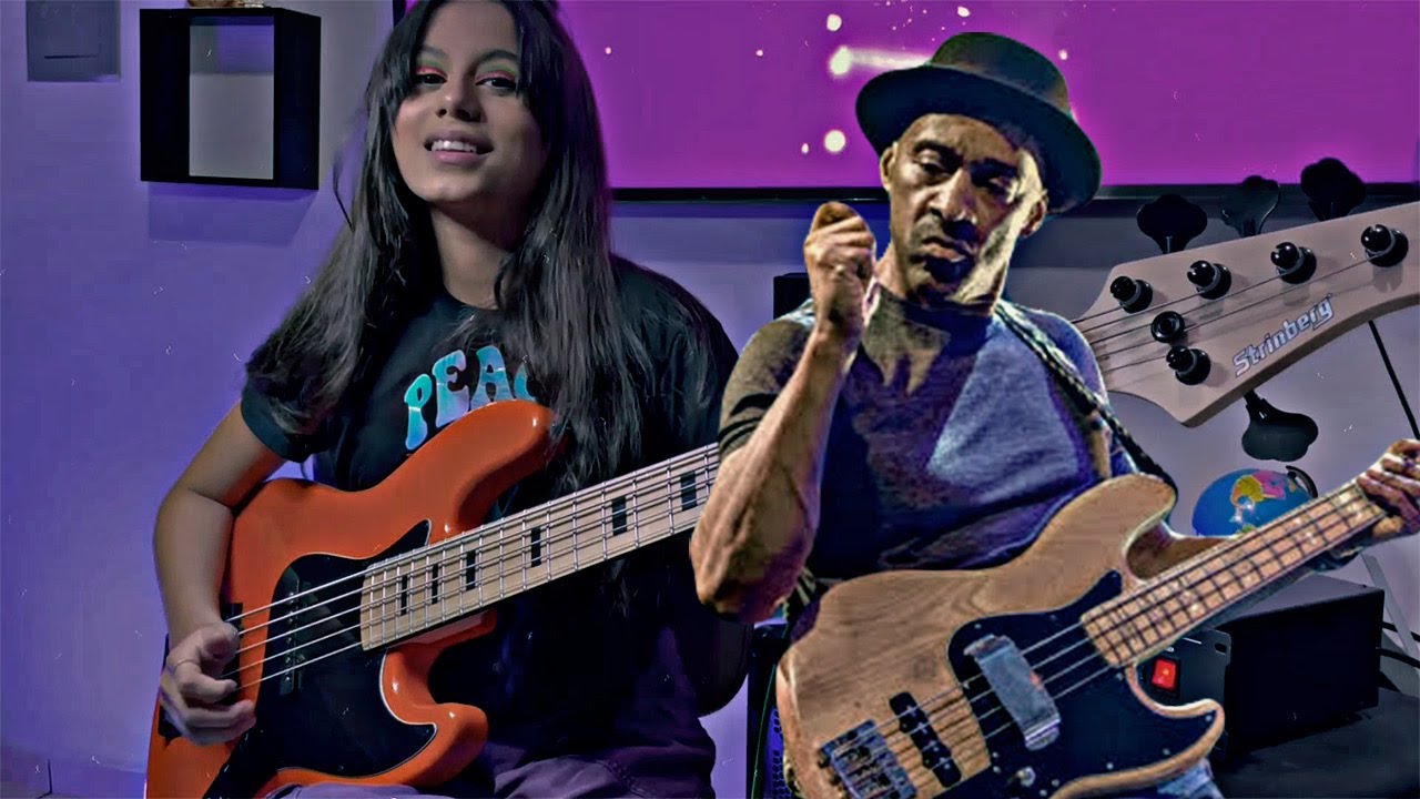 Marcus Miller - Power  | Bass Cover by Aninha Deleones