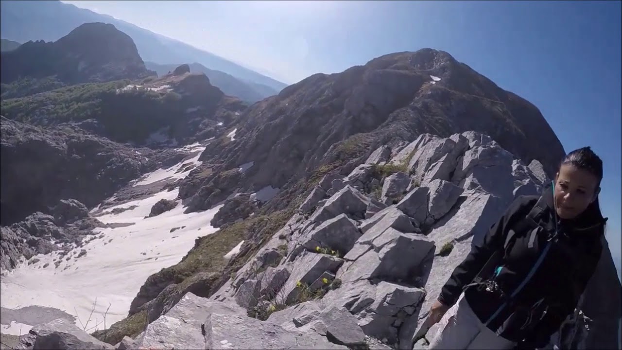 Alpi Apuane Extreme Alessio Anguillesi Alpinismo Pizzo delle Saette cresta