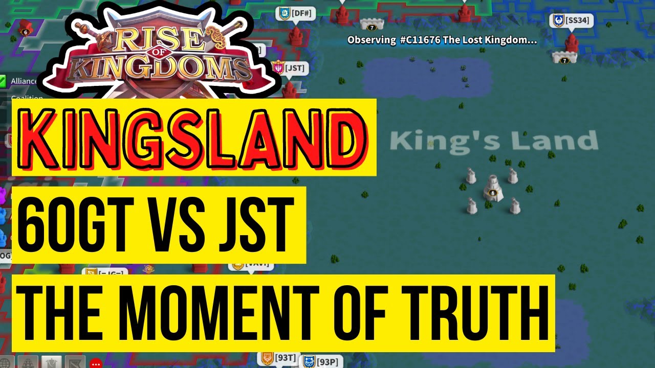 LIVE KINGSLAND HELL KVK 1093 1960 60GT vs MIMI 1365 JST 1534 | Rise Of Kingdoms ROK