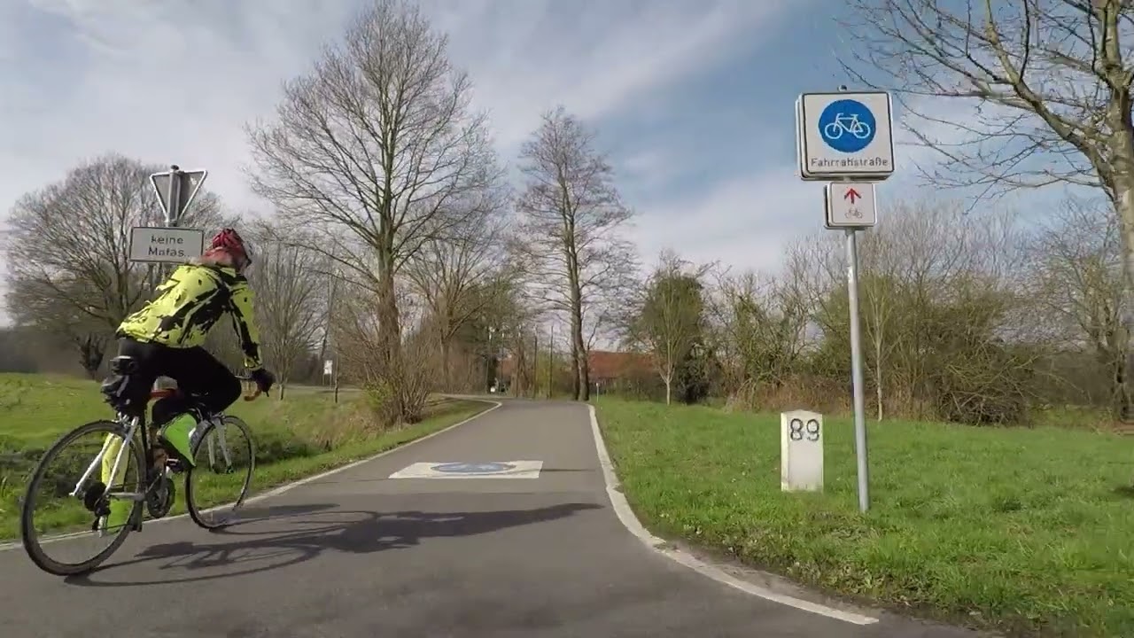 Rennrad: Radbahn Münsterland - 78km mit kleinen Tücken...