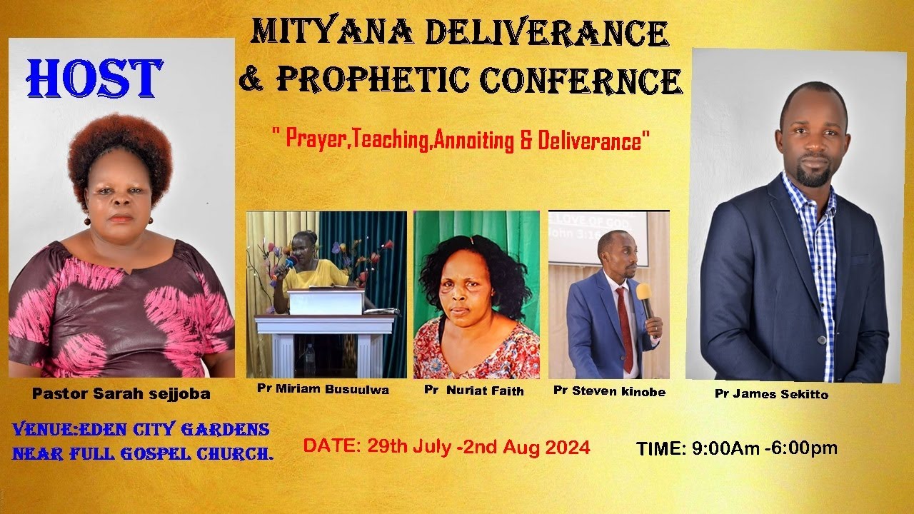 PR. SARAH SEJJOBA #MITYANA DELIVERANCE & PROPHETIC CONFERENCE DAY 3