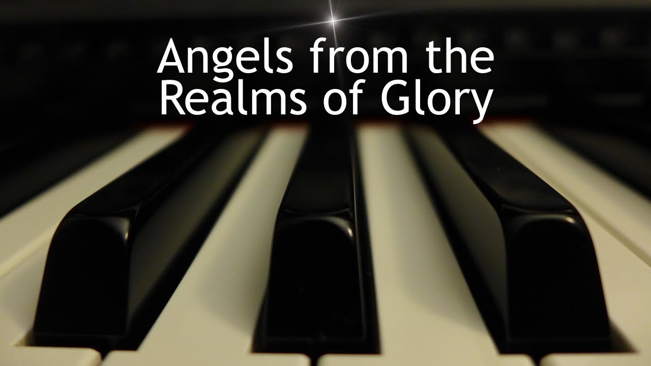 Angels from the Realms of Glory - Christmas piano instrumental