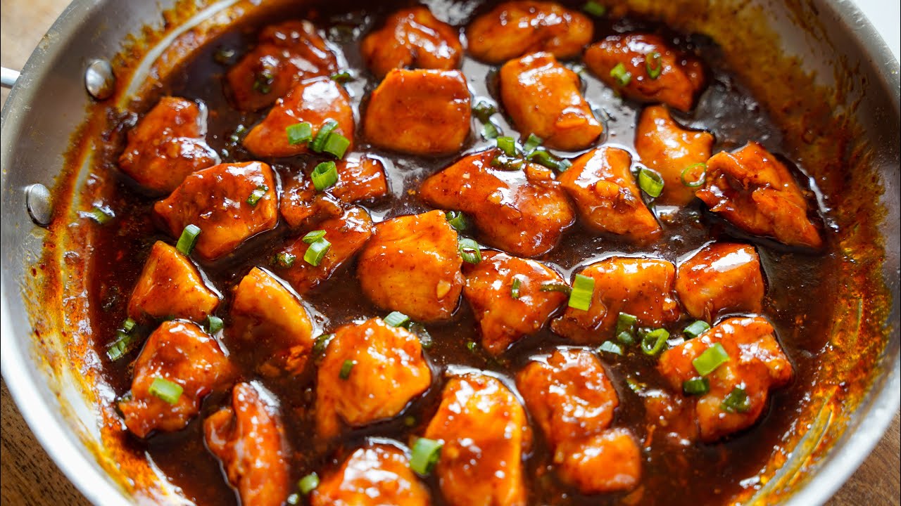 Honey Garlic Chicken in Just 15-Minutes!