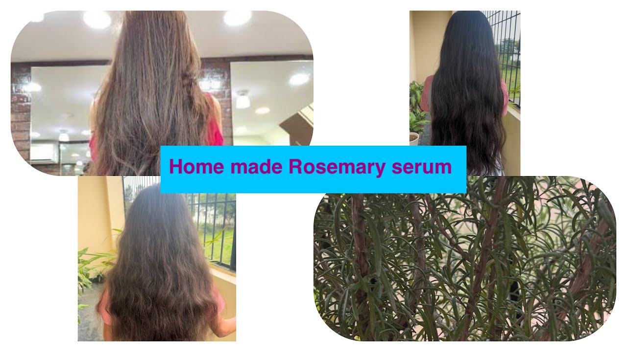 🌿 DIY Rosemary Hair Serum | Natural Hair Care | Kaveramma Vlogs