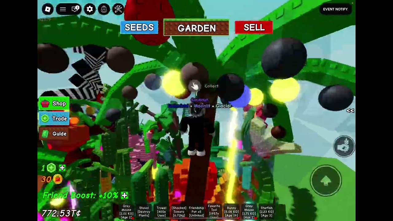Short garden video