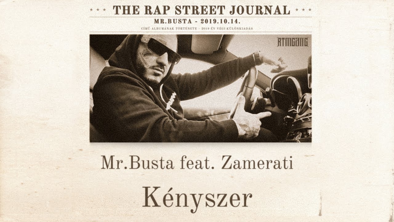 Mr.Busta feat. Zamerati - K&eacute;nyszer  | Official Audio |
