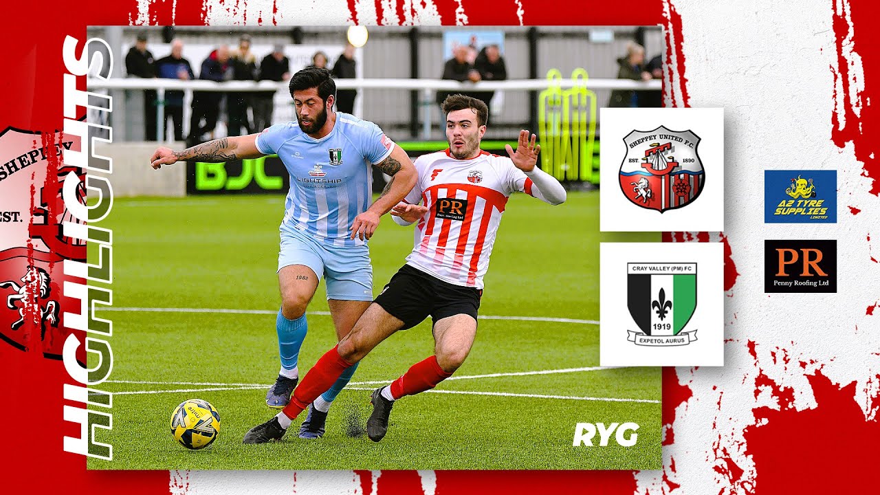 HIGHLIGHTS: Sheppey United v Cray Valley PM