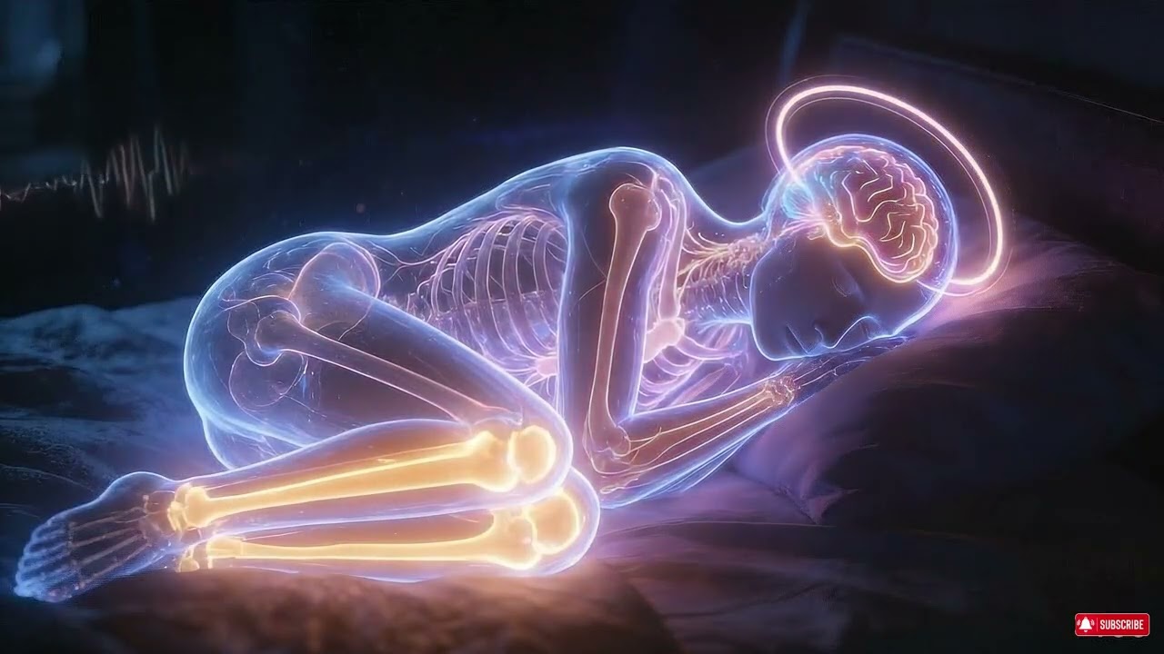741Hz + 852Hz + 963Hz | Deepest Healing Sleep: Open Upper Chakras, Higher Consciousness