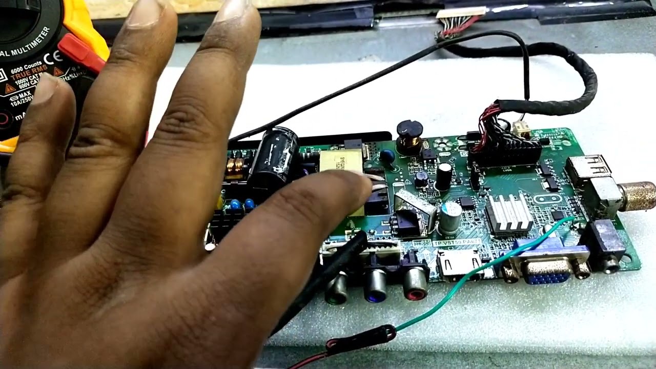 panasonic led tv auto on off problem with restart solution method