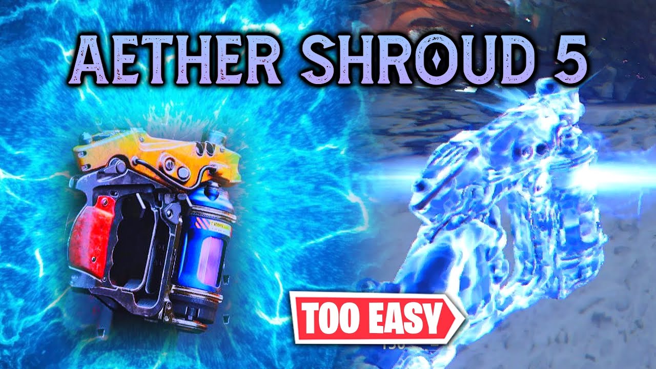 TIER 5 Aether Shroud! - GAMEPLAY (Cold War Zombies)