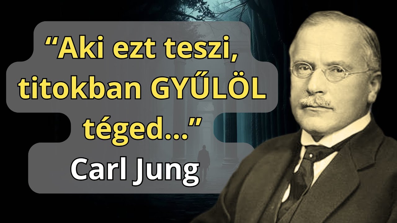 Jelek, hogy VALAKI, aki KÖZEL ÁLL hozzád, titokban GYŰLÖL téged | Carl Jung