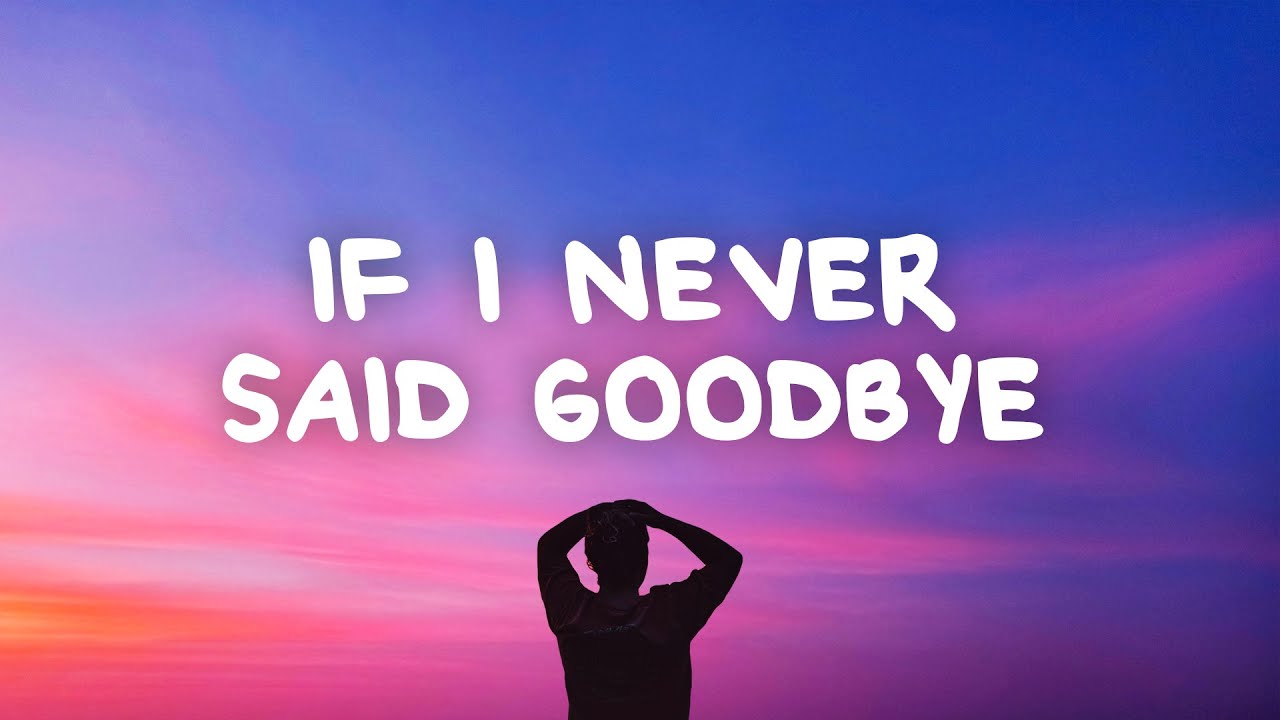 Jamie Grey - If I Never Said Goodbye (Lyrics)