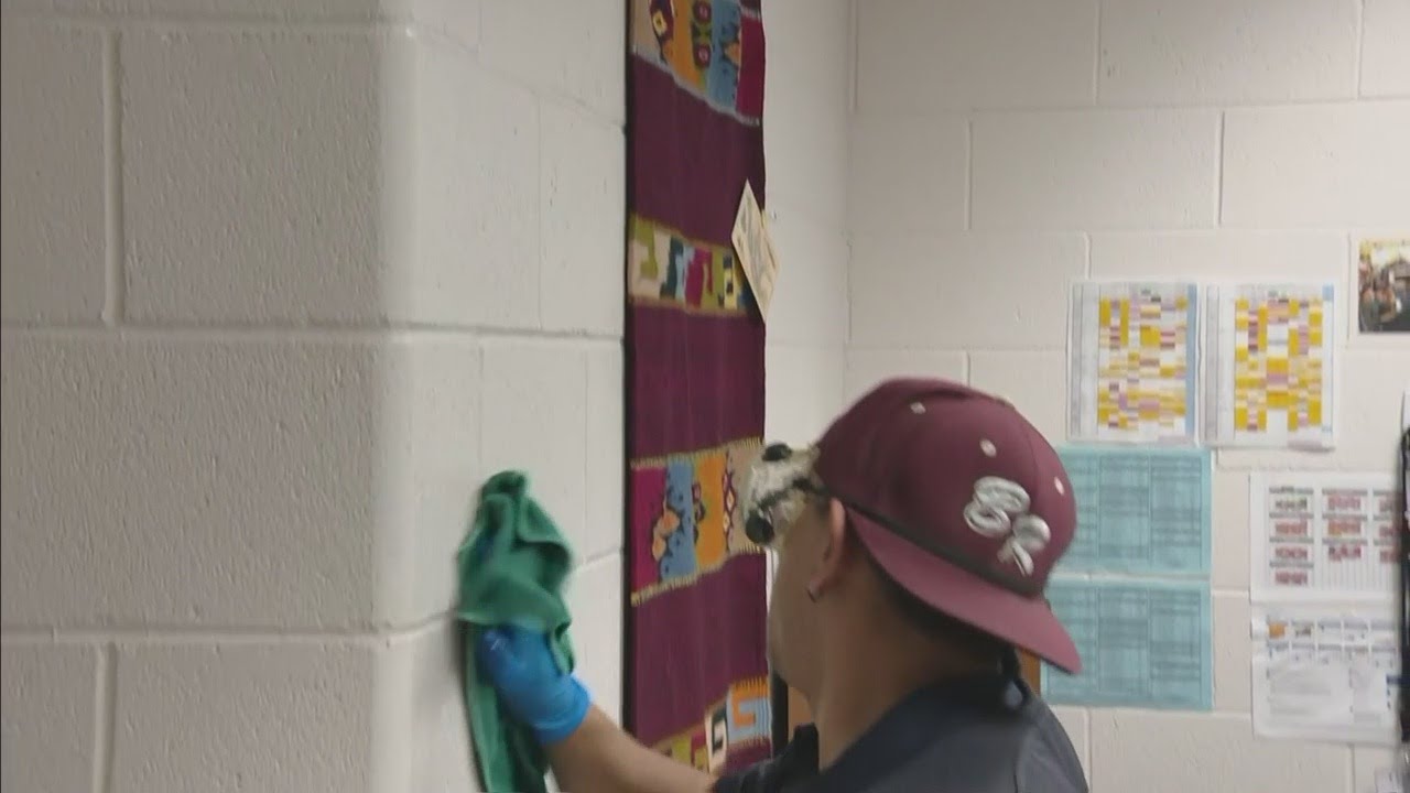 Denver Public Schools Crew Initiate Deep Clean