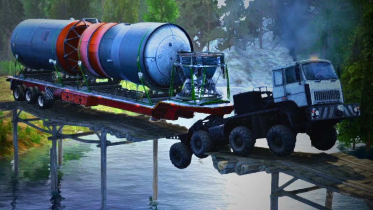 Jumping Truck- Spintires Mudrunner