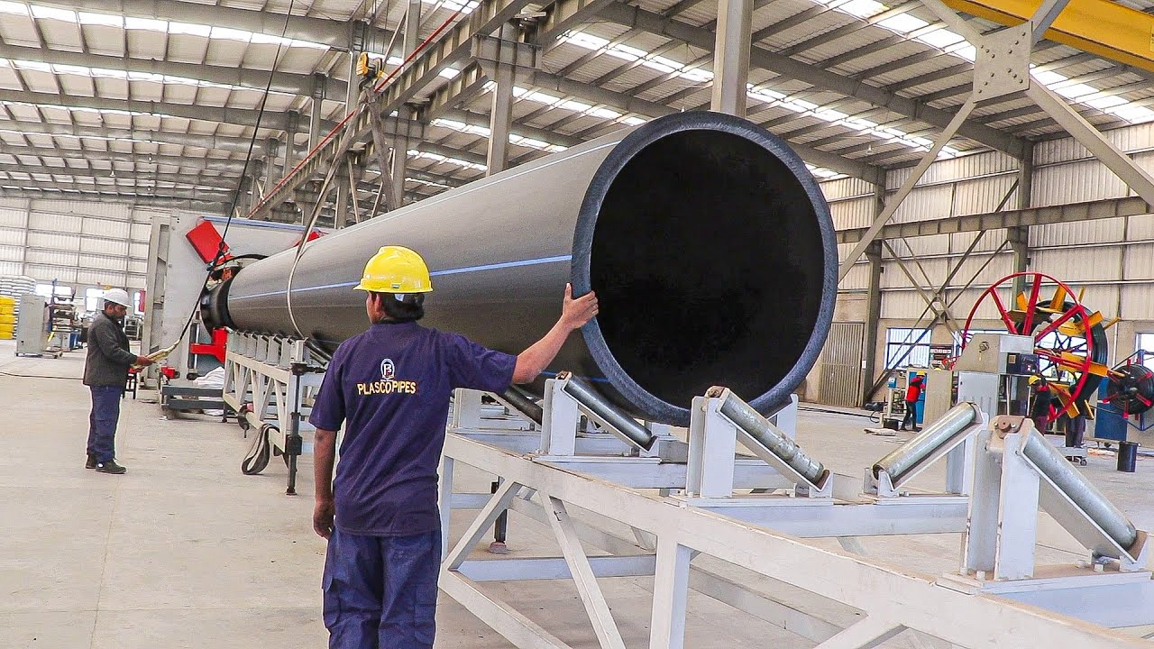 Как Plasco Pipes производят мегапластиковые трубы
