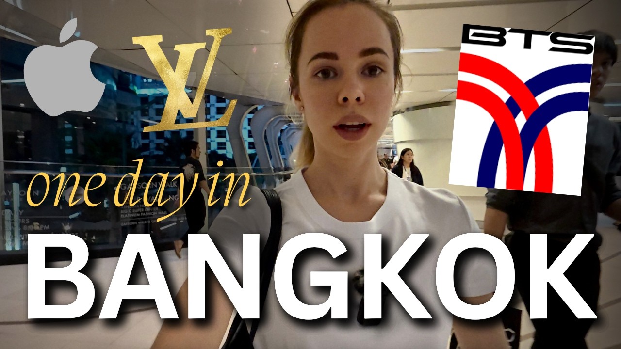 Exploring Bangkok: BTS Skytrain, CentralWorld & the Night Market