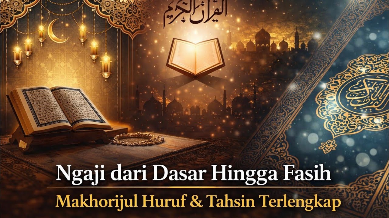 Belajar Membaca Al Qur'an - Lengkap Makhroj Tahsin