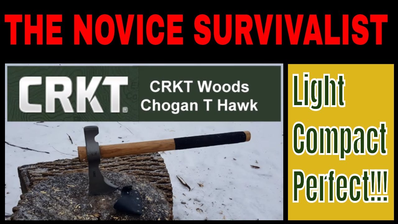 CRKT Woods Chogan T Hawk - Awesome, Once I sharpened it