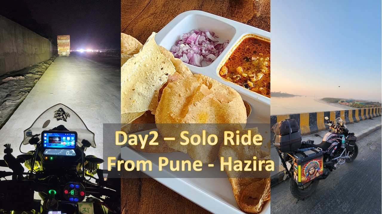 Day 2 Ride | pune city ride | road accident seen |