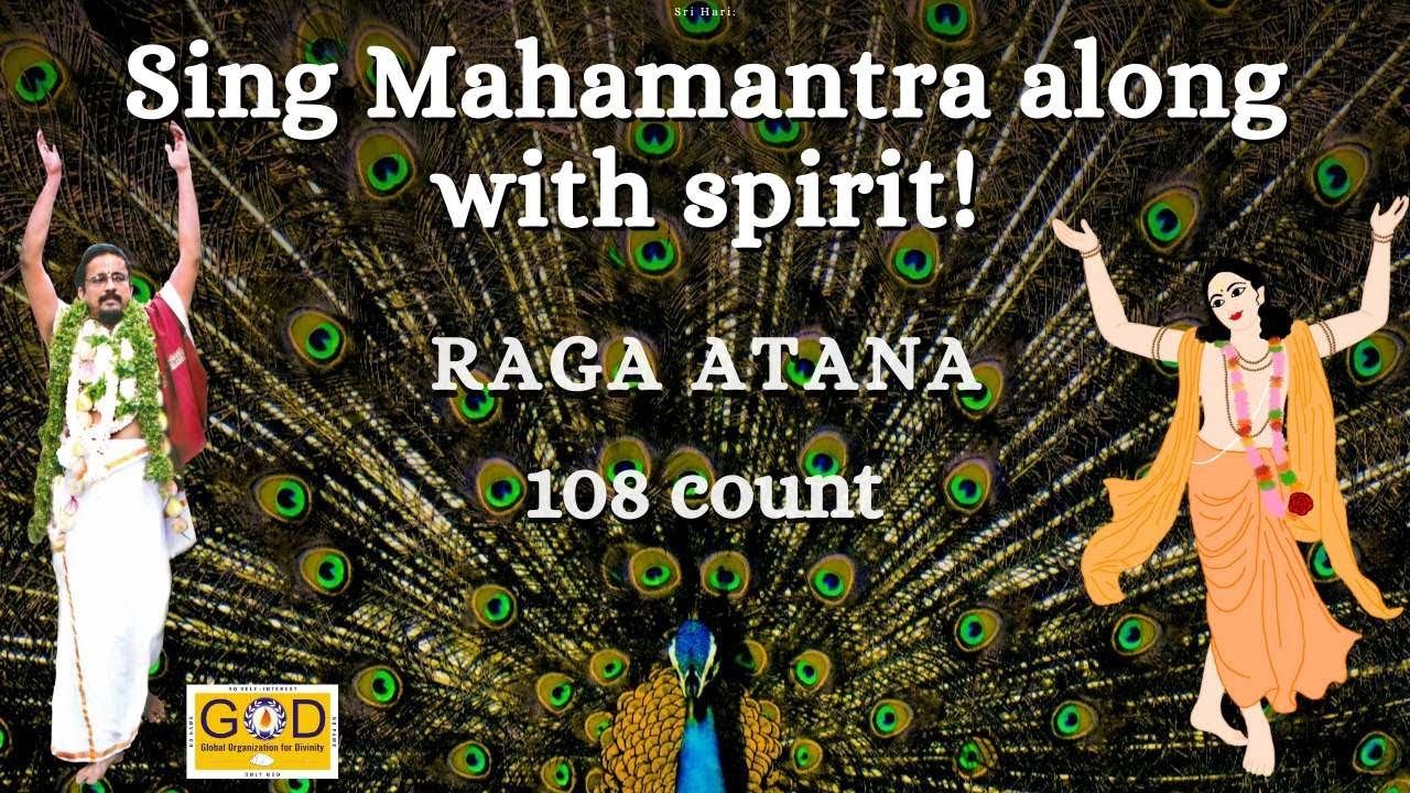 Sing Mahamantra Along with Spirit - Raga Atana | 108 Namas | Karaoke Nama Sing-Along Series