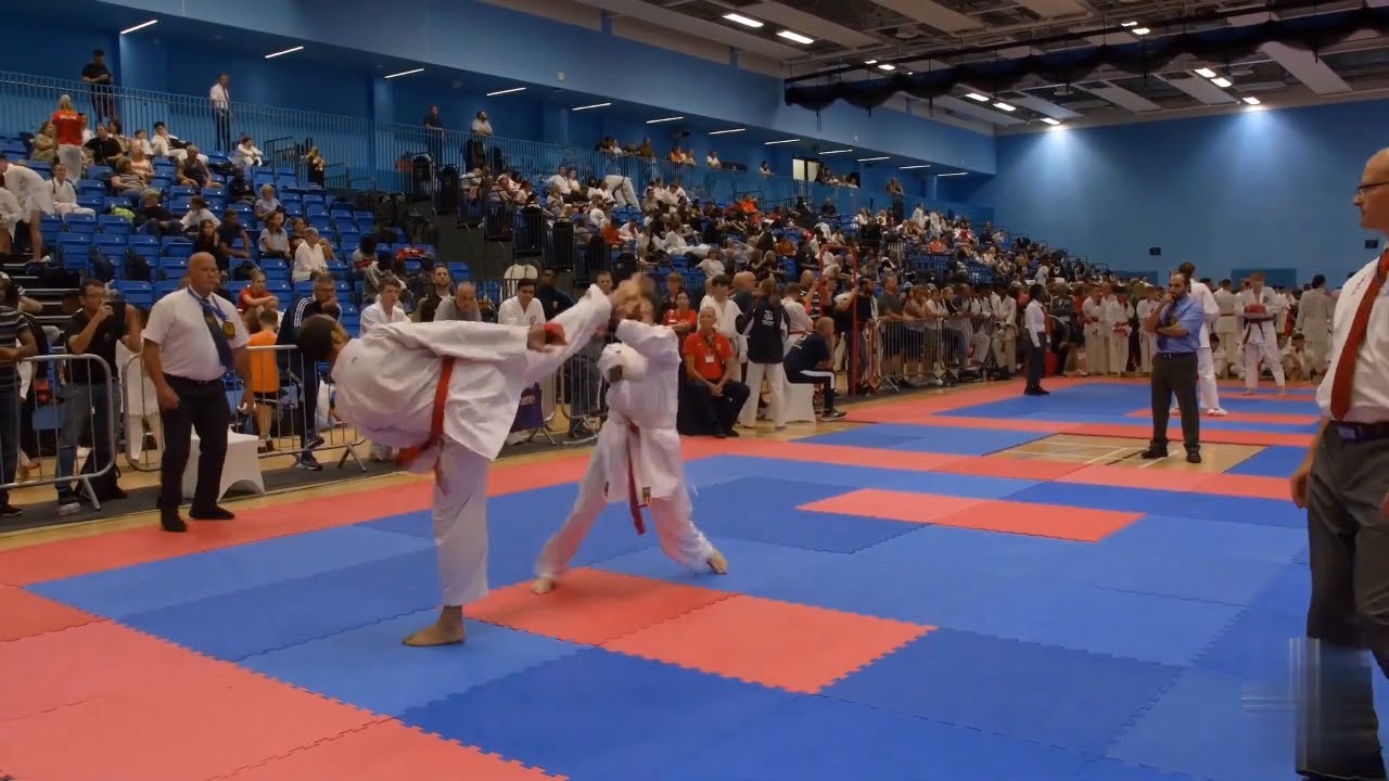 SPEED AND AGILITY | WUKF Karate Cup - Kumite Male Shobu Sanbon Final -65 Kg #wukf #karate #ippon