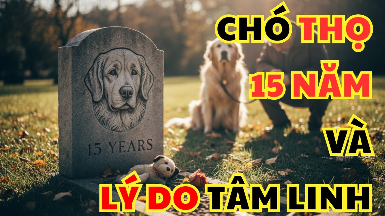 Sự thật về tuổi thọ loài chó: Tại sao những thiên thần lại tốt nghiệp sớm?