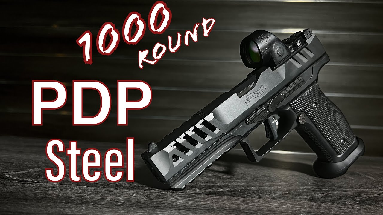 Walther PDP Match Steel Frame - 1000 Round Review - Big Price... but a big payout?