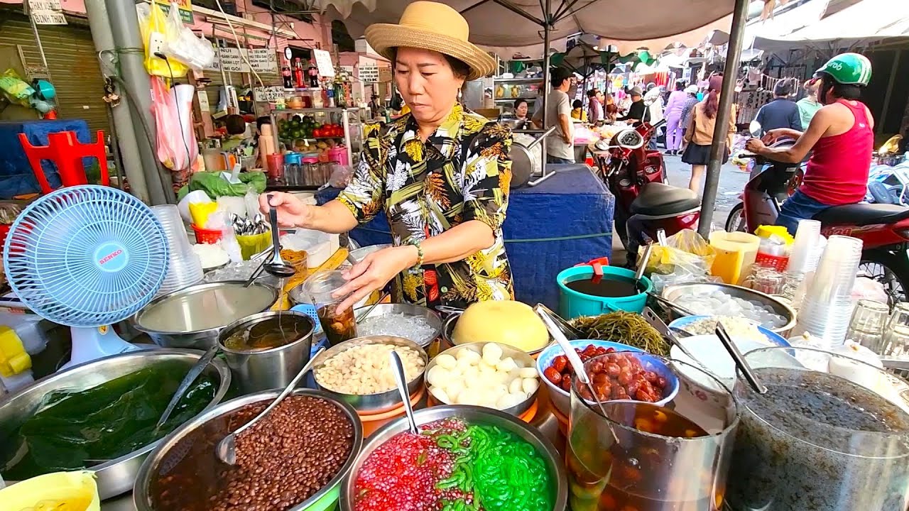 CHỢ BÌNH TIÊN  Q6  - BUỔI SÁNG CHỢ BUÔN BÁN TẤP NẬP