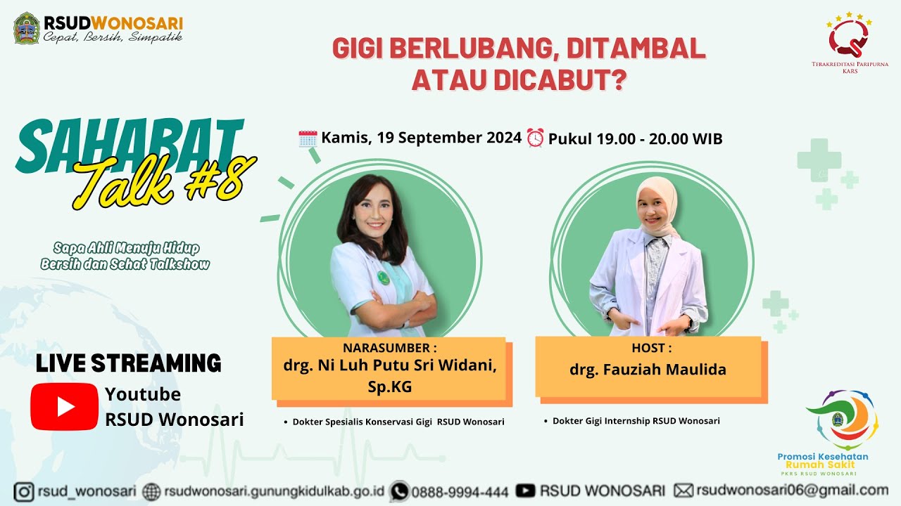 Gigi Berlubang, Ditambal atau Dicabut?