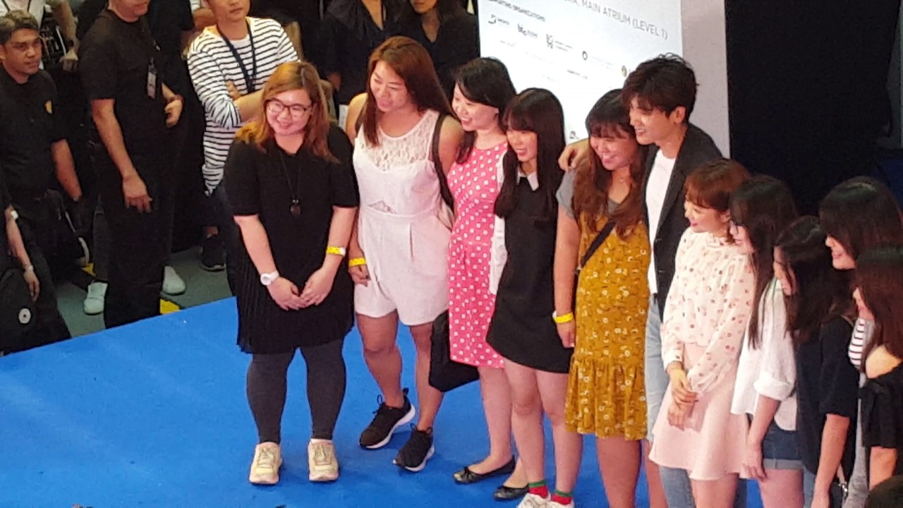 170429 Strong Woman Do Bong Soon Park Hyungsik & Park Bo Young in Singapore - Fanmeeting