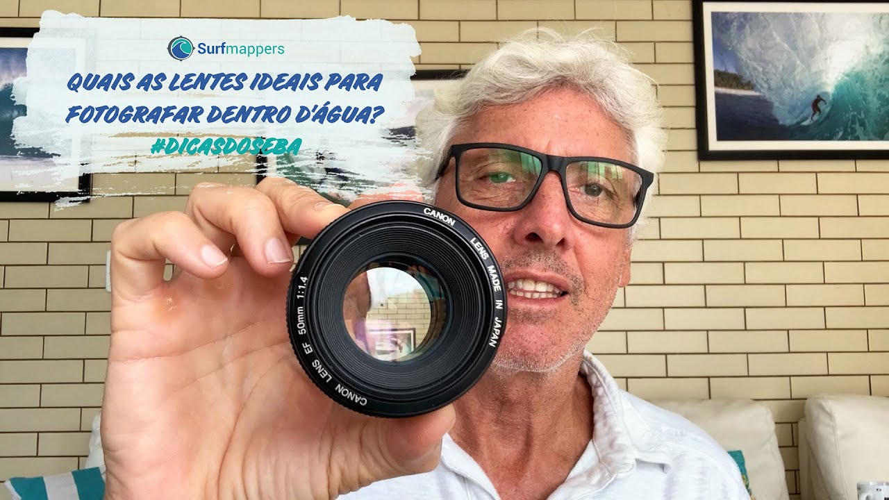 #DicasDoSeba - Quais as lentes ideais para fotografar dentro d'água?
